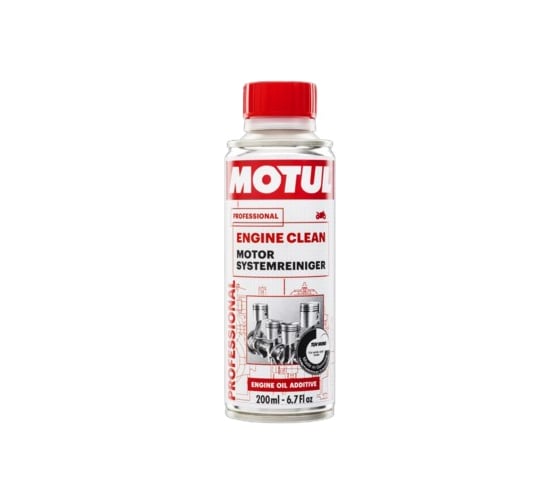 Промывка масляной системы MOTUL Engine Clean Moto 0,2л, 104976