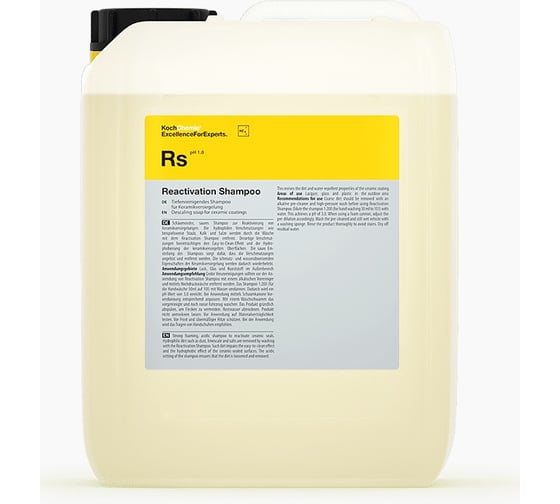 Шампунь для глубокой очистки керамических защитных покрытий Koch Chemie Reactivation Shampoo -  (5 л) 806005 054192
