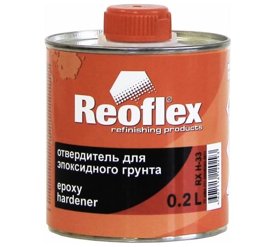 Отвердитель для эпоксидного грунта Reoflex 0.2 л RX H-33/200 1