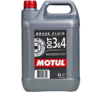 Жидкость MOTUL DOT 3 и 4 Brake Fluid FL 5 л 104247
