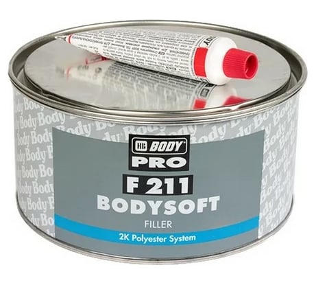 Шпатлевка HB BODY PRO F211 SOFT 1кг 2112300001