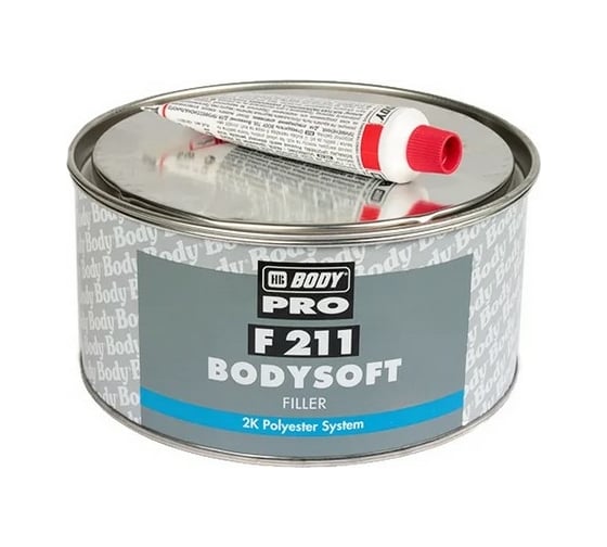 Шпатлевка HB BODY PRO F211 SOFT 1кг 2112300001