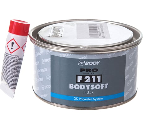 Шпатлевка HB BODY PRO F211 SOFT 0,38кг 2112300050