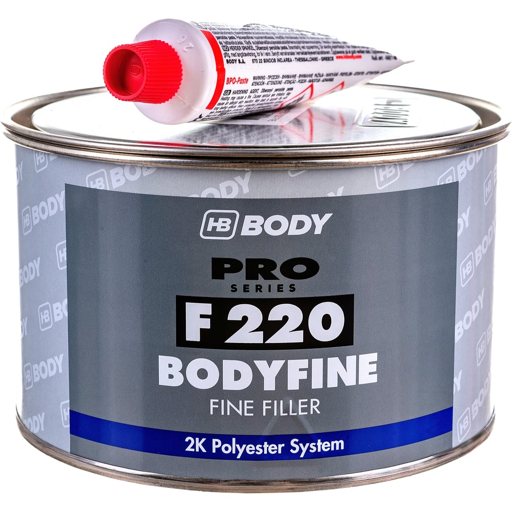 HB BODY 2200100001 Шпатлевка Body 220 Fine, 1кг