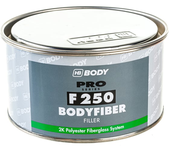 Шпатлевка HB BODY PRO F250 FIBER 0,75кг 2500600060
