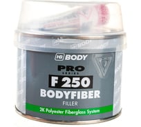 Шпатлевка HB BODY PRO F250 FIBER 0,25кг 2500600050 16510380