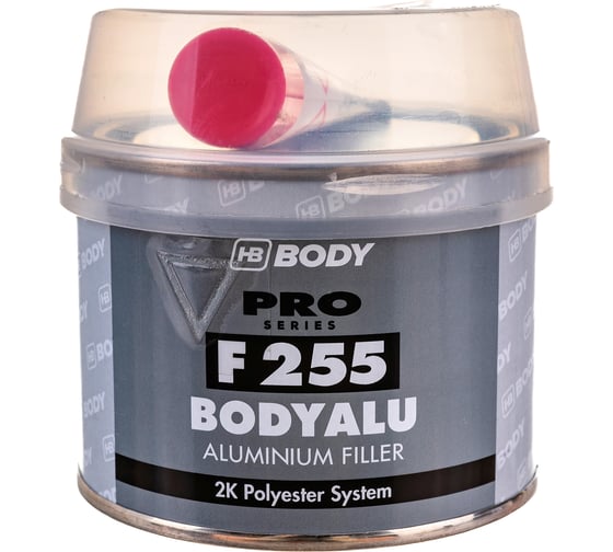 Шпатлевка HB BODY PRO F255 ALU 0,25кг 2550800050