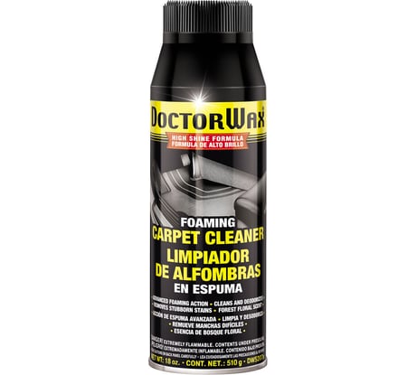 Пенный очиститель для тканой и ковровой обивки DoctorWax DW5207S