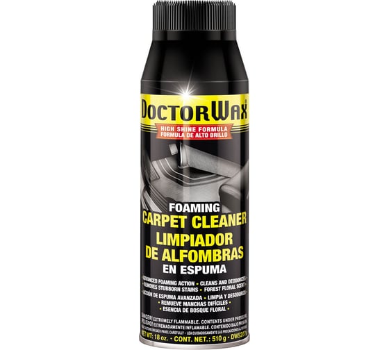 Пенный очиститель для тканой и ковровой обивки DoctorWax DW5207S