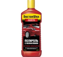 Цветной полироль с полифлоном DoctorWax темно-красный DW8425