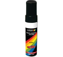 Автомобильная краска MOTIP черная матовая 12мл black mat 12ml