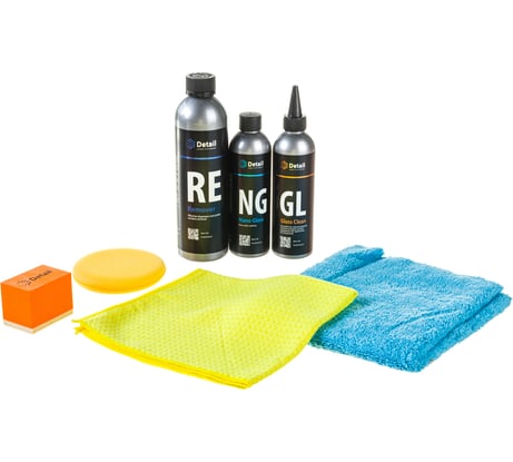 Набор для очистки и защиты стекла Detail GK "Glass Kit" DT-0344