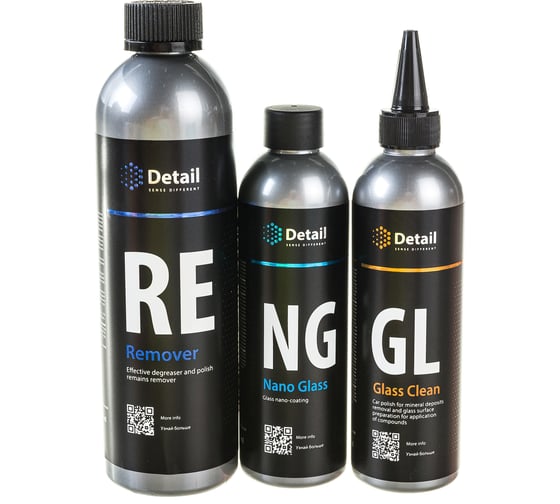 Набор для очистки и защиты стекла Detail GK "Glass Kit" DT-0344