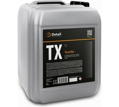 Универсальный очиститель Detail TX "Textile", 5л DT-0278