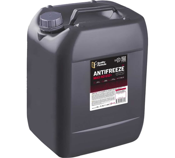 Антифриз Quality Formula ANTIFREEZE QF MAX HD G12+, 20кг 430110174 1