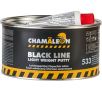 Легкая шпатлевка со стекловолокном Chamaeleon Black Line (вкл.отвердитель) 1 л (1,85 кг) 15335