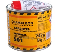 Универсальная шпатлевка CHAMAELEON среднезернистая вкл.отвердитель 0,250кг 15012