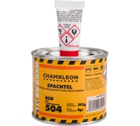 Шпатлевка с алюминием CHAMAELEON вкл.отвердитель 0,250кг 15042