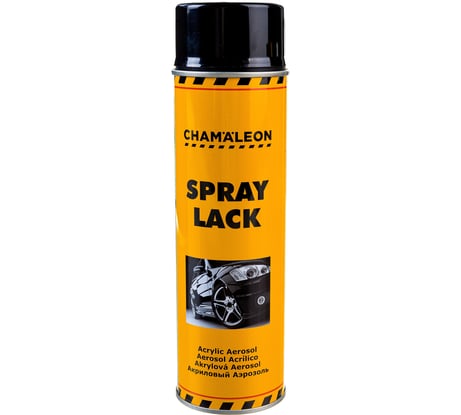 Глянцевая эмаль CHAMAELEON черная 0,5л 26214