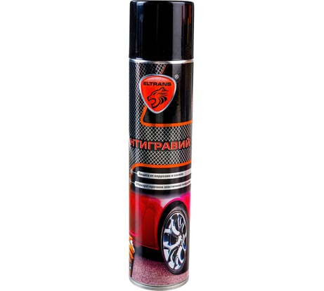 Антигравий ELTRANS черный аэрозоль, 400 мл EL-0206.04