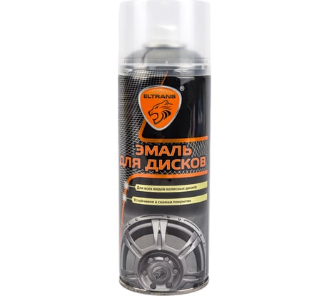 Эмаль для дисков ELTRANS акриловая, графит, аэрозоль, 520 мл EL-0714.16