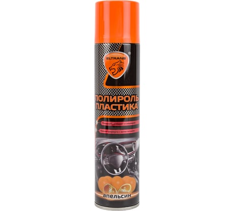 Полироль пластика ELTRANS апельсин, пенный, аэрозоль, 400 мл EL-0802.13