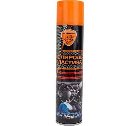 Полироль пластика ELTRANS атлантическая свежесть, аэрозоль, 400 мл EL-0802.14