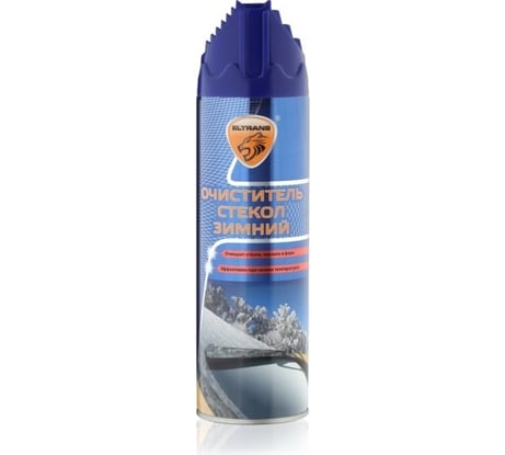 Очиститель стекол ELTRANS зимний, аэрозоль, 650 мл EL-0601.06