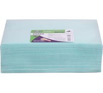 Нетканый протирочный материал PROBOS DELTA 6556G, 55 г/м2, светло-зелёный, К-сетчатая стр, 60x40 см 6556G50