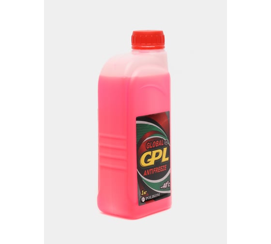 Антифриз ООО " Поликом" "Global GPL 40", красный G12 ГОСТ 1 кг PLC121