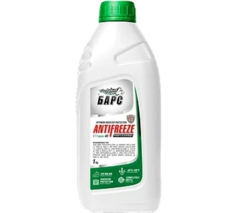 Антифриз БАРС PROFESSIONAL зеленый, G11, 1 кг TNNBARS00026