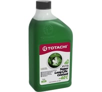Охлаждающая жидкость TOTACHI SUPER LLC Green -40C 1л 4589904520518
