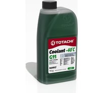 Охлаждающая жидкость TOTACHI NIRO COOLANT Green, -40град.C, G11, 1 кг 4589904526800