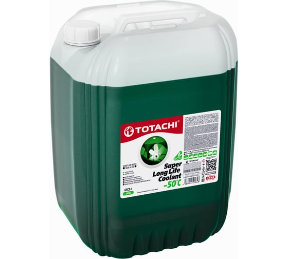 Охлаждающая жидкость TOTACHI SUPER LLC Green -50C 20л 41720 1