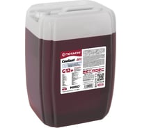 Охлаждающая жидкость TOTACHI NIRO COOLANT Red, -50град.C, G12+, 20 кг 4589904940286