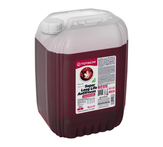 Концентрат антифриза TOTACHI SUPER LLA Red, 10 л 4589904925078
