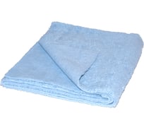 Микрофибровая салфетка без краев MaxShine голубая, 40х60 см, 380 г/кв.м 015901