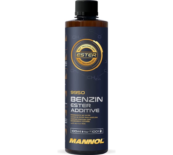 Очищающая топливная присадка MANNOL BENZIN ESTER ADDITIVE 450 мл 9950