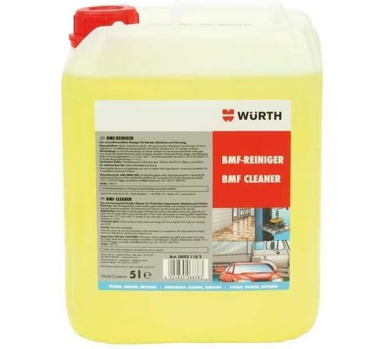 Очиститель Wurth BMF 5 л 18931182 092 1