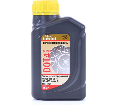 Жидкость тормозная Супер ДОТ-4 S-Tech 455 гр ВОЛЬТОН 014005063018