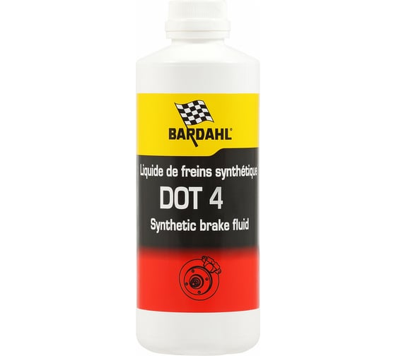Тормозная жидкость Bardahl DOT4, 500 мл 4956 1