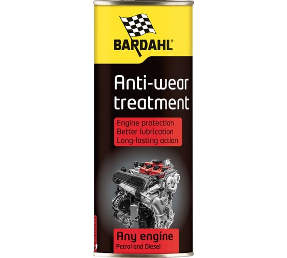 Присадка в моторное масло для снижения износа Bardahl 400 мл LONG LIFE OIL TREATMENT 1216