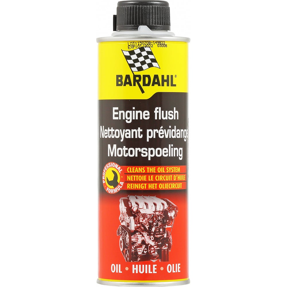 Присадка для промывки масляной системы двигателя Bardahl 300 ml 1032B ...