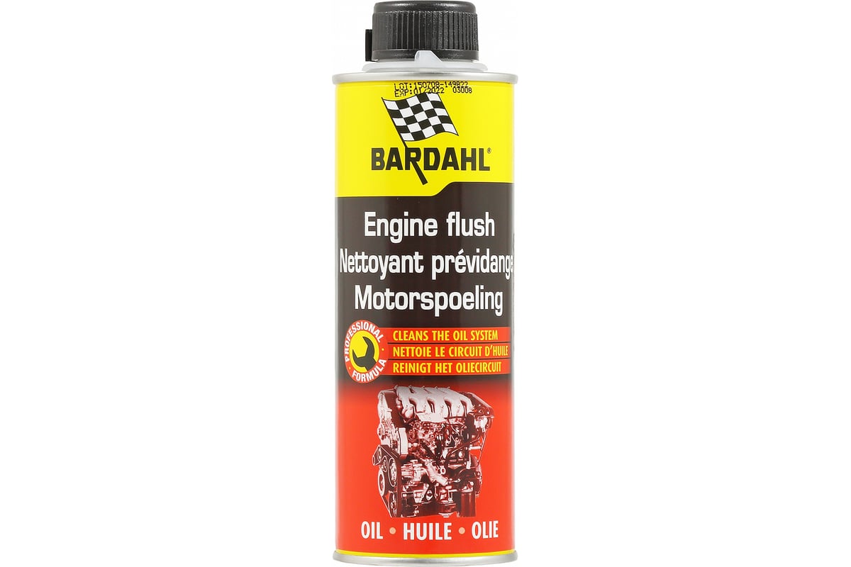 Присадка для промывки масляной системы двигателя Bardahl 300 ml 1032B ...