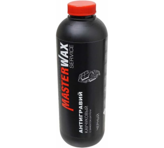 Антигравий каучуковый MasterWax BLACK с эффектом шагрени MW030701 1