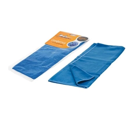 Салфетка из микрофибры Airline синяя 35x40 см AB-A-03