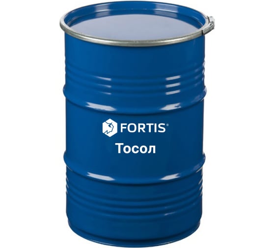 Охлаждающая автожидкость FORTIS Тосол-А40МН (упаковка - бочка по 215 кг по 200 л) 18С17
