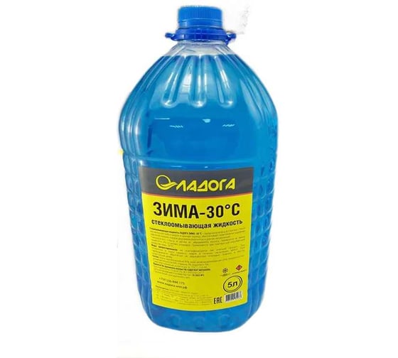 Стеклоомывающая жидкость ЛАДОГА -30 (Канистра 5л) LAH_SJ_30_5