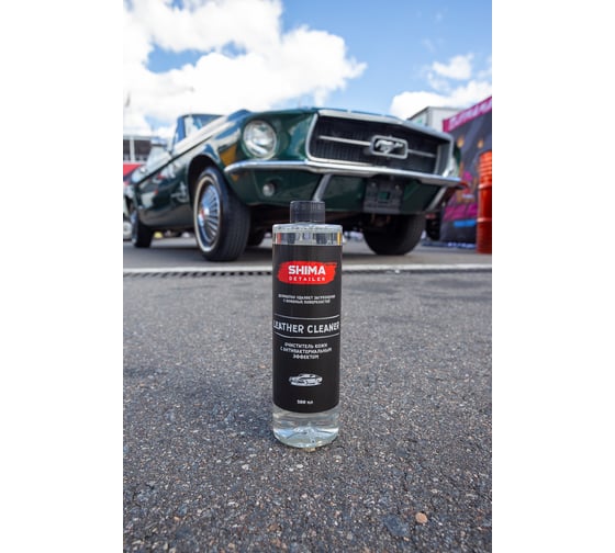 Очиститель кожи с антибактериальным эффектом SHIMA DETAILER LEATHER CLEANER 500 мл 4634444147852