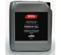 Очиститель дисков и кузова SHIMA DETAILER FERRUM GEL pH-нейтральный, cherry, 5 л 4634444150944 CHERRY